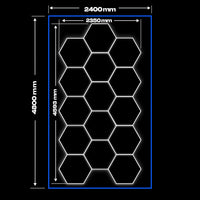 Hexagon garage verlichting