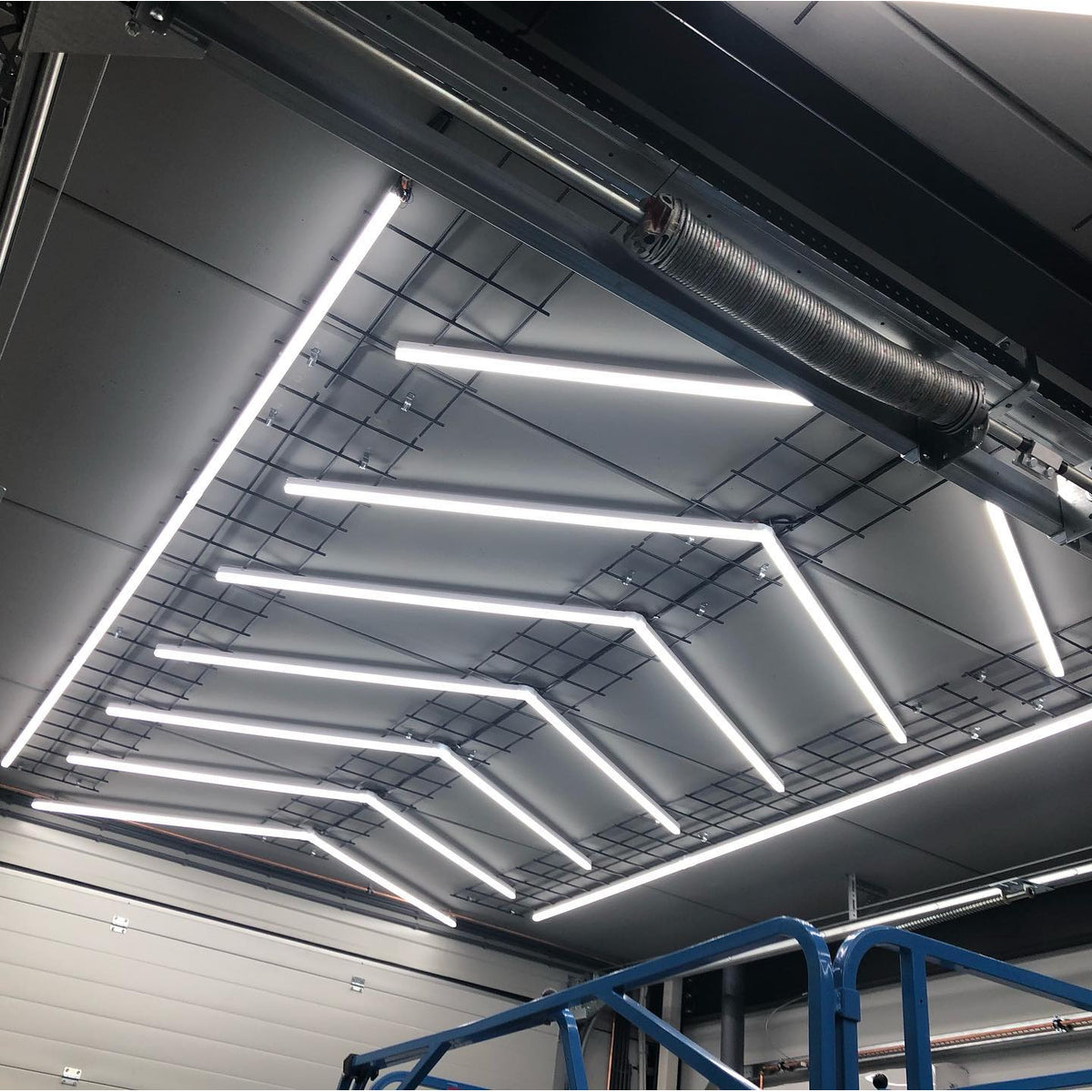 Hexagon plafond