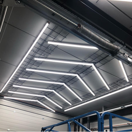 Hexagon plafond