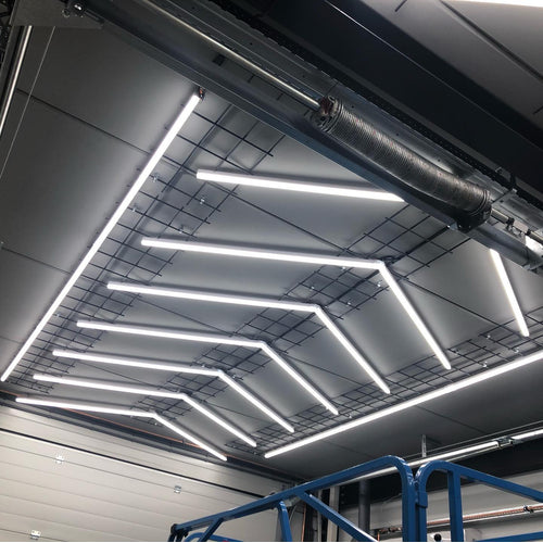 Hexagon plafond
