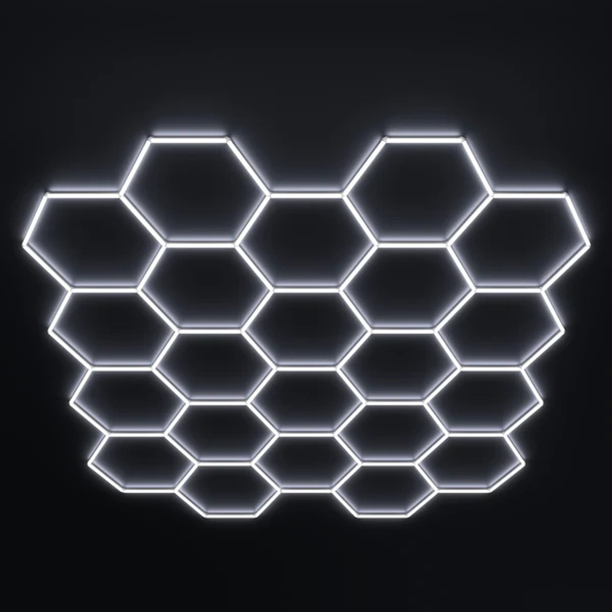 Hexagon led plafond
