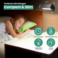 Oplaadbare Wandlamp - Dimbaar & Afstandsbediening
