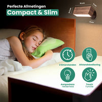 Draadloze Wandlamp – Oplaadbare Kastverlichting Touchbediening
