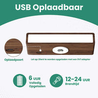 Draadloze Wandlamp – Oplaadbare Kastverlichting Touchbediening