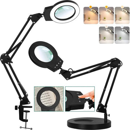 Loeplamp met led verlichting