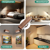 Draadloze Wandlamp – Oplaadbare Kastverlichting Touchbediening