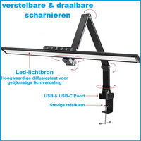 led bureaulamp met klem