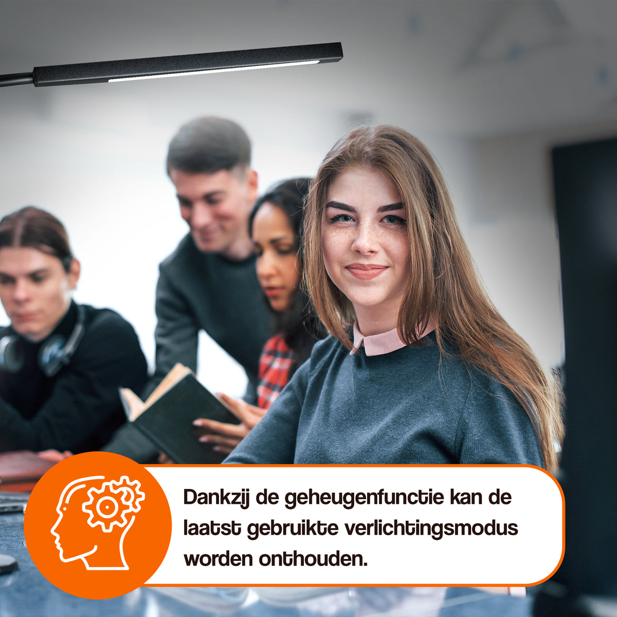 Flexibele werklamp