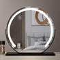Ronde LED make up spiegel - Zwart
