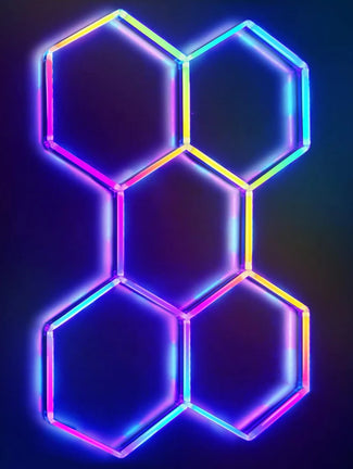 Hexagon garage verlichting
