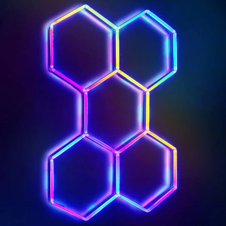 Hexagon garage verlichting