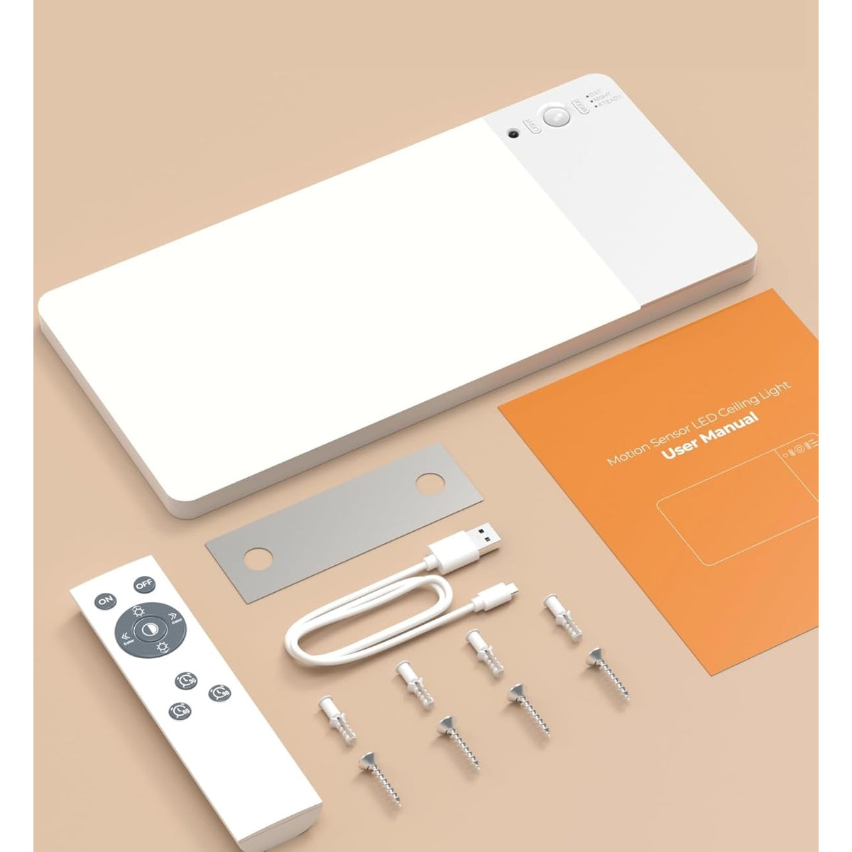 Plafondlamp sensor oplaadbaar