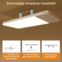 Plafondlamp sensor oplaadbaar
