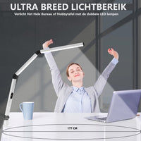 Bureaulamp met klem