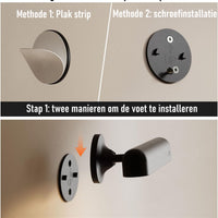 Draadloze wandlamp