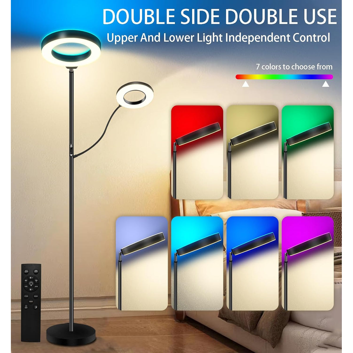 Led vloerlamp me leeslamp