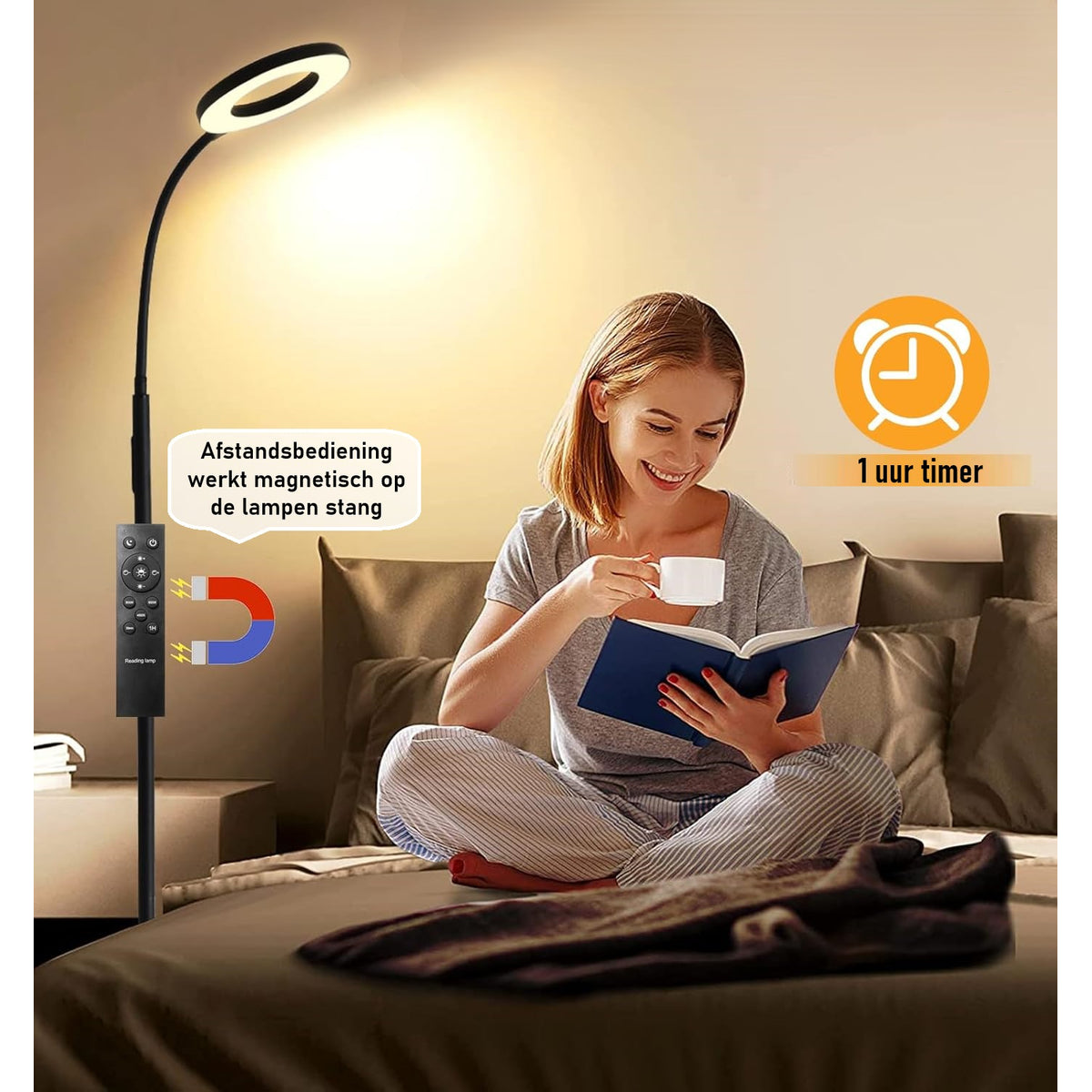 LED Vloerlamp Dimbaar