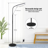 LED Vloerlamp Dimbaar