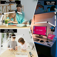 Bureaulamp met klem