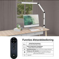 Bureaulamp met klem