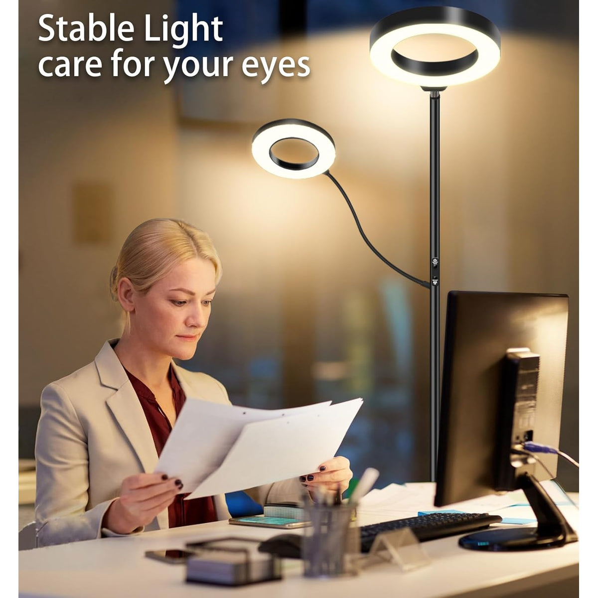 Led vloerlamp me leeslamp