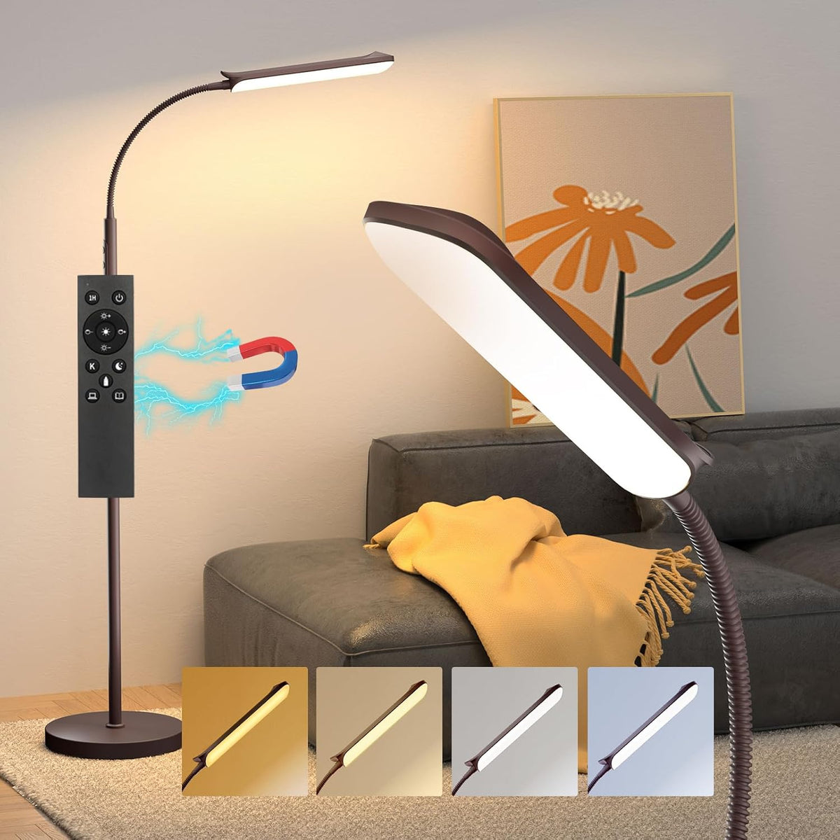 LED Vloerlamp Dimbaar
