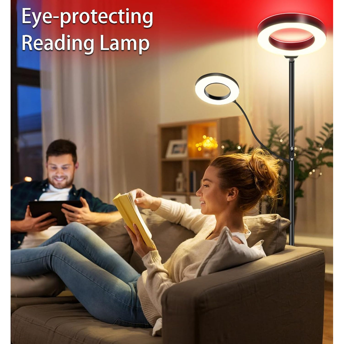 Led vloerlamp me leeslamp