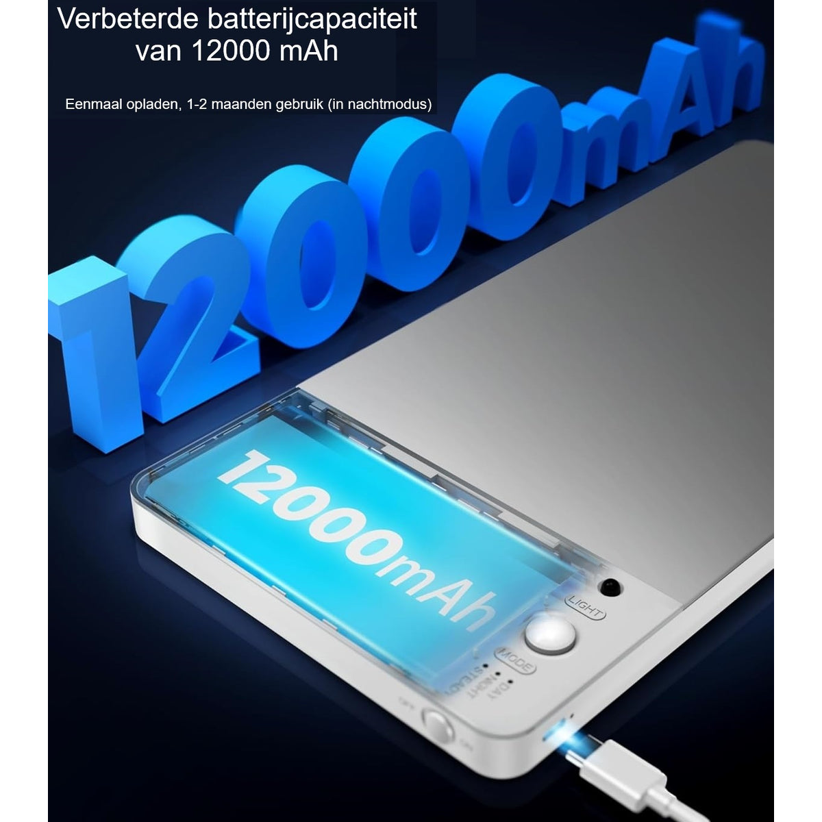 Plafondlamp sensor oplaadbaar