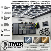 LED hexagon garage verlichting