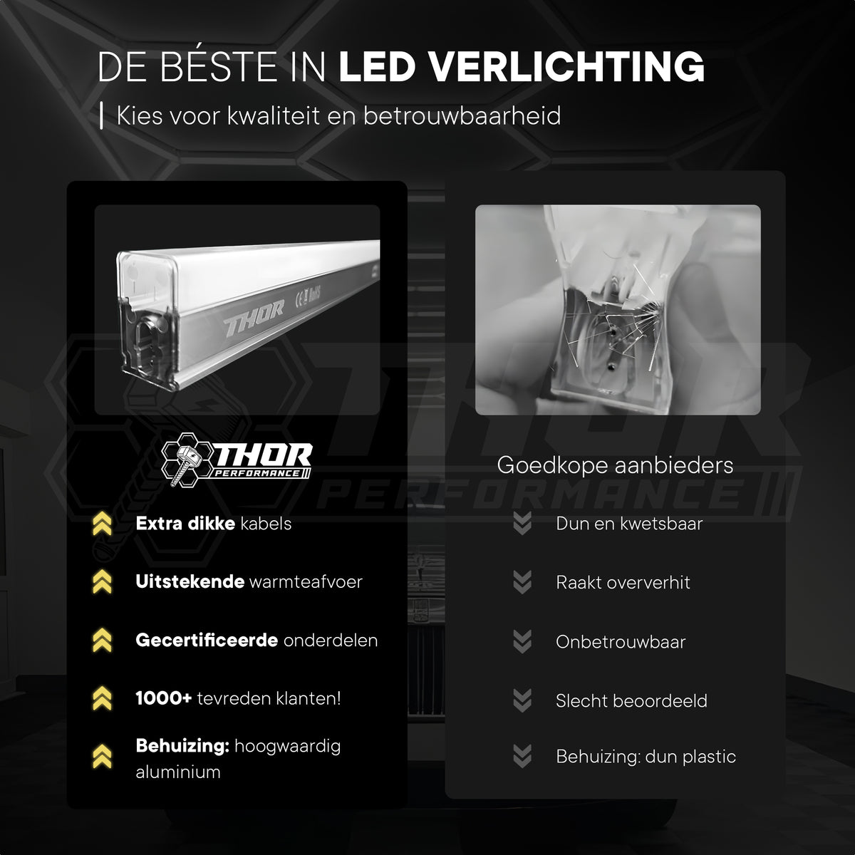 Hexagon plafond verlichting