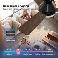 plafondventilator met lamp