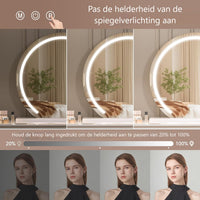 Led make up spiegel