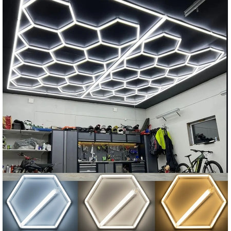 LED hexagon garage verlichting