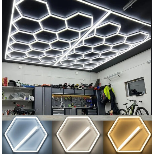 LED hexagon garage verlichting
