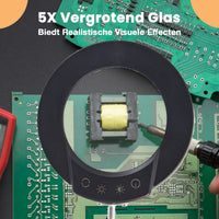 Loeplamp met led verlichting