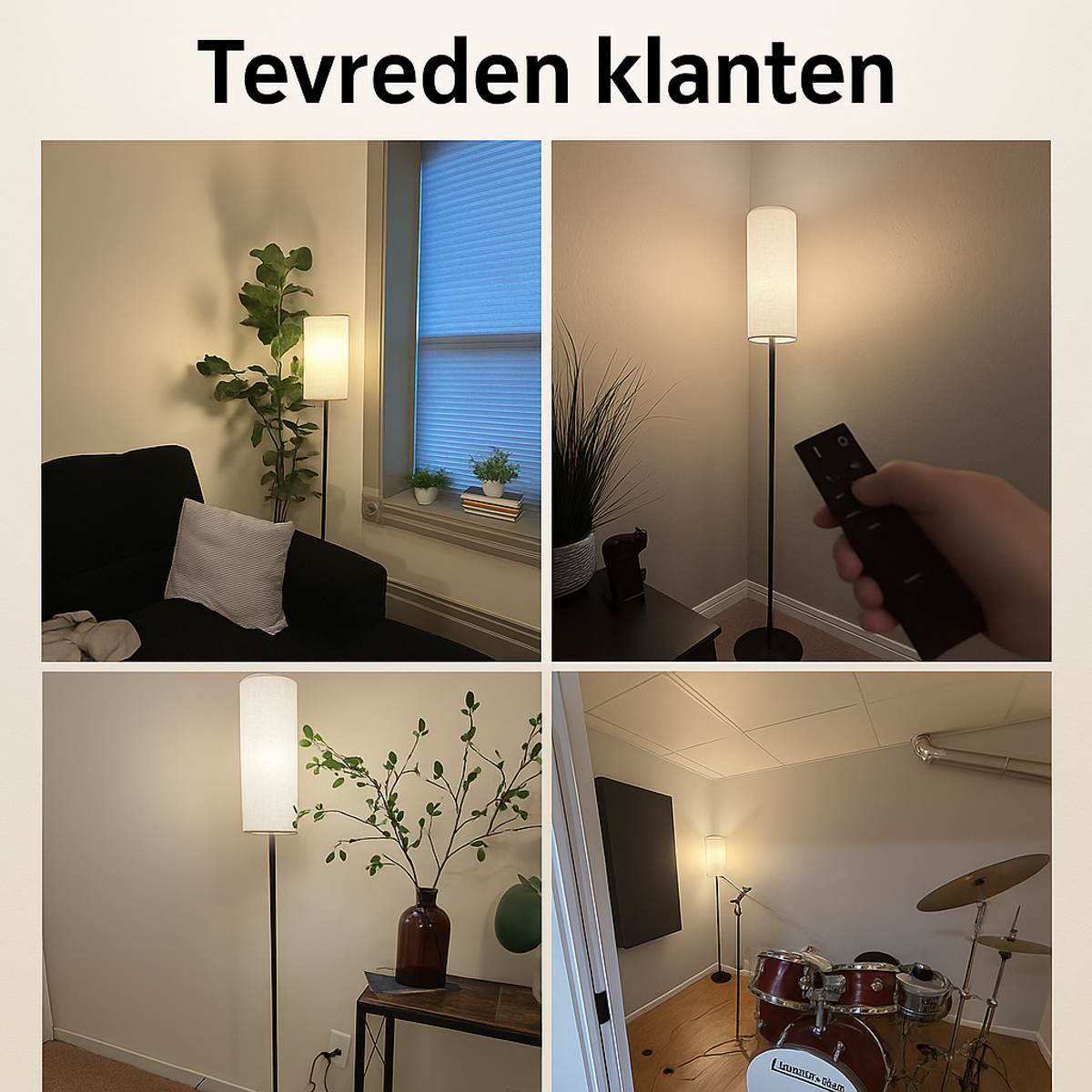 dimbare vloerlamp