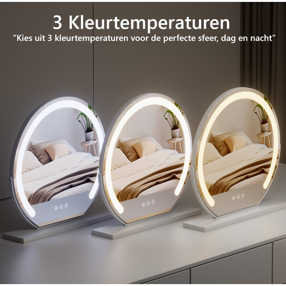 Led make up spiegel