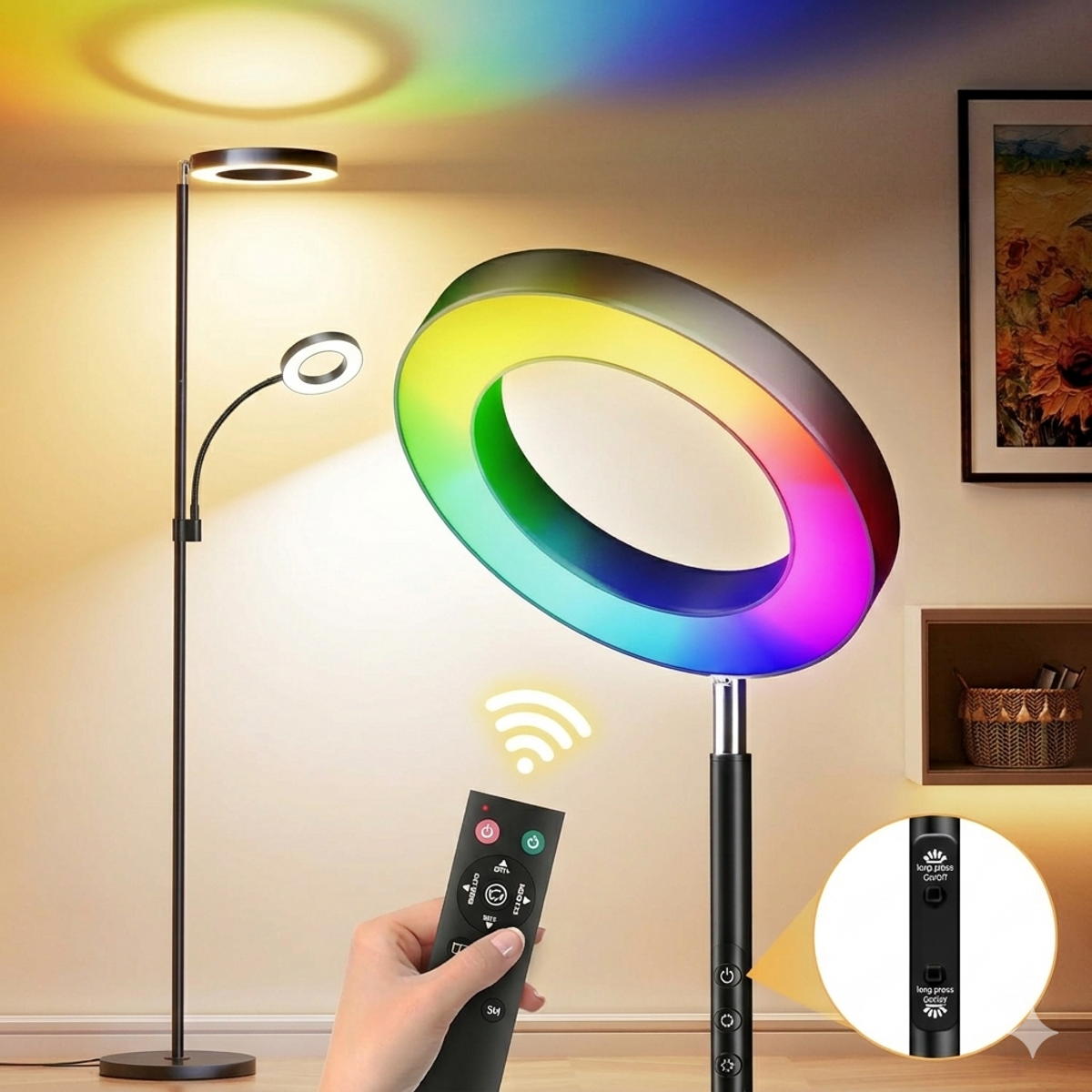 Moderne vloerlamp