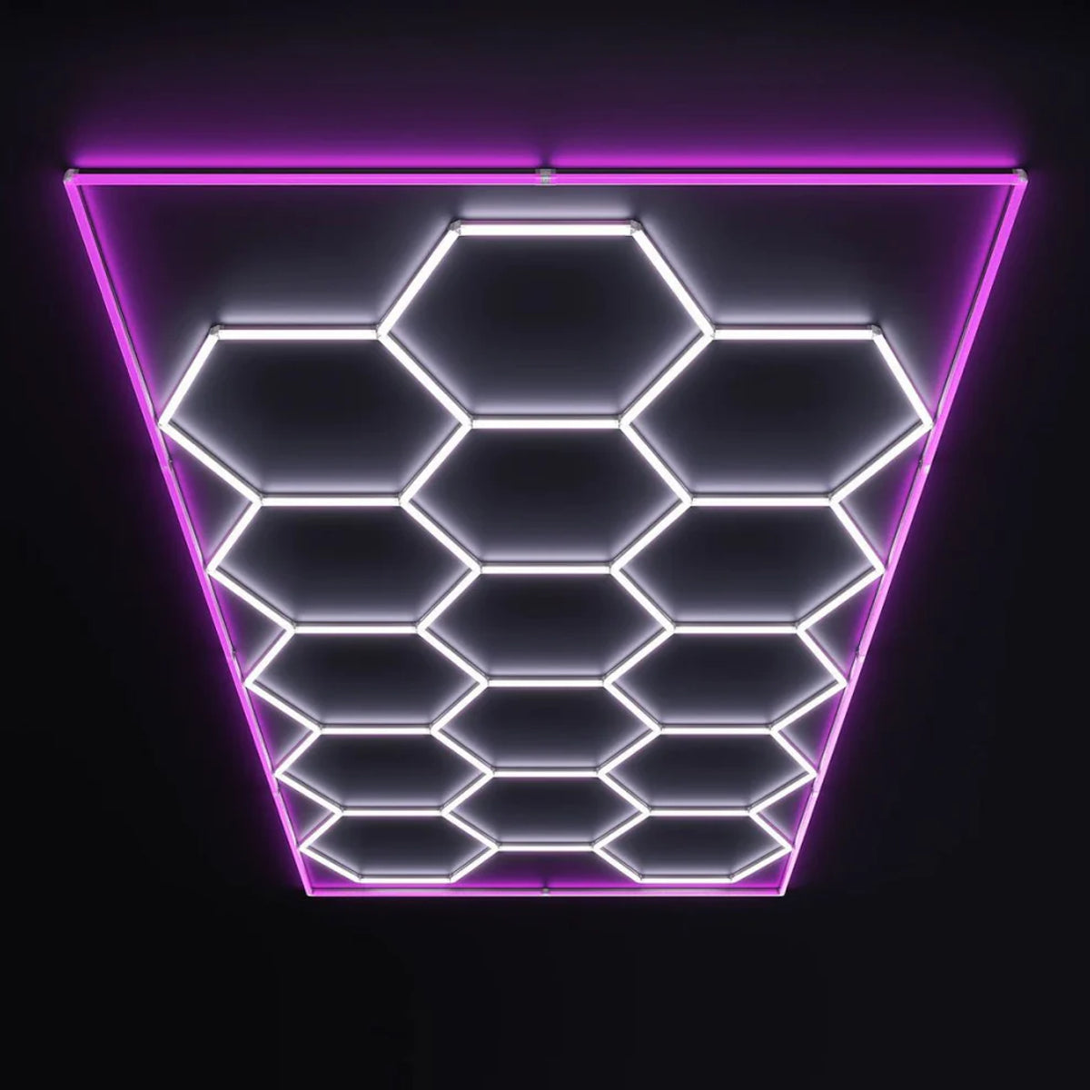 Hexagon garage verlichting
