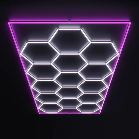 Hexagon garage verlichting