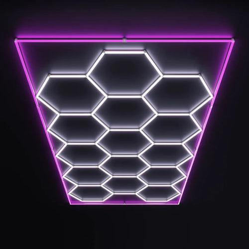 Hexagon garage verlichting