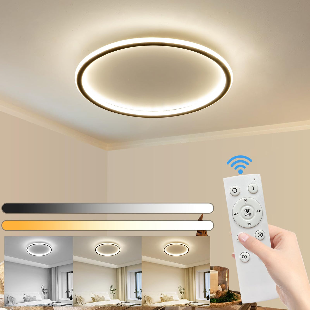 Moderne LED Plafondlamp Ring