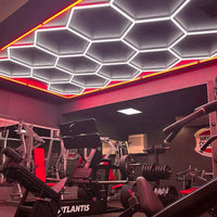 hexagon plafond verlichting