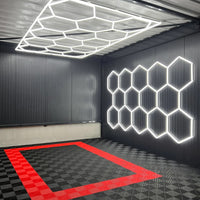 Hexagon garage verlichting