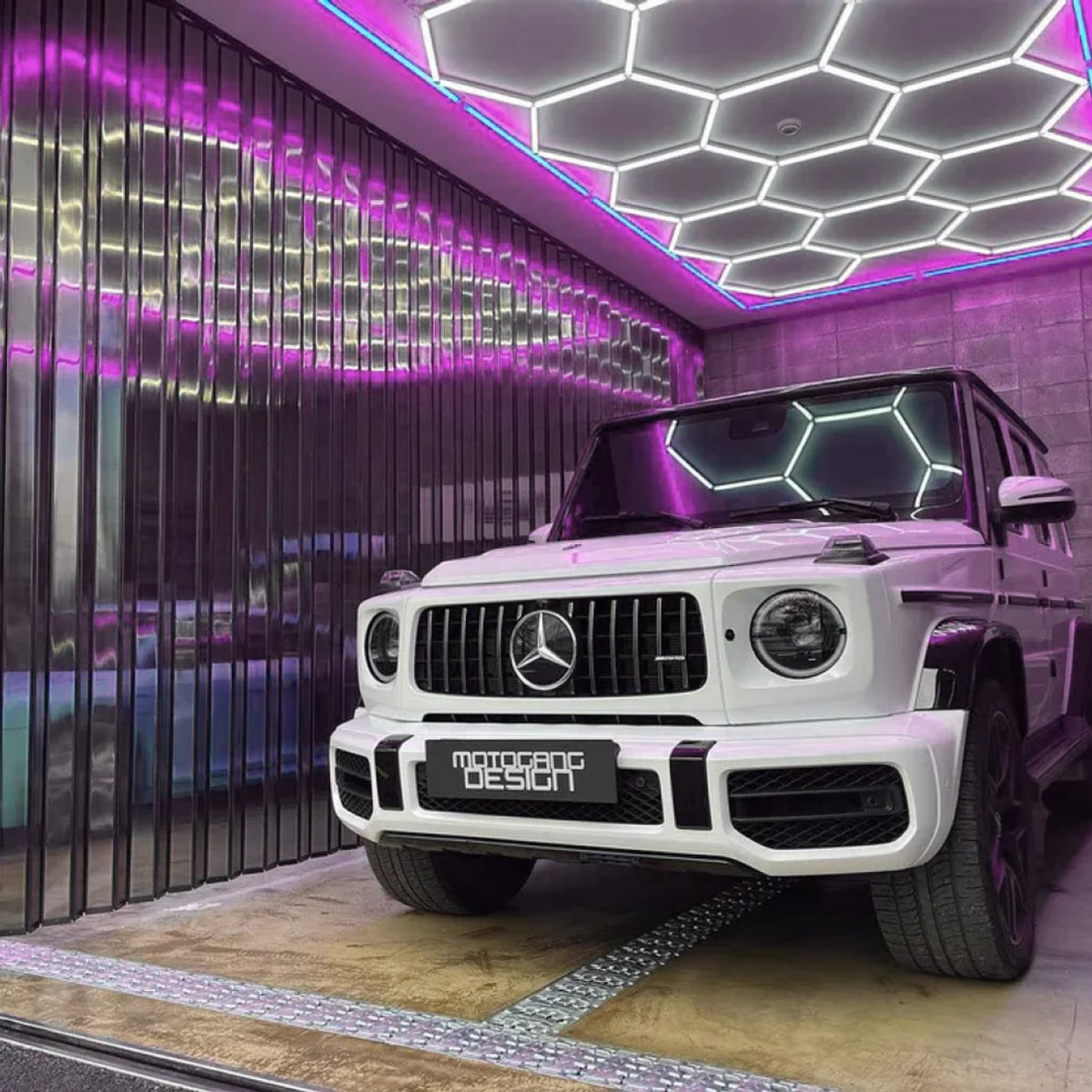 Hexagon garage verlichting