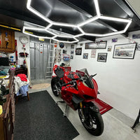 Hexagon garage verlichting