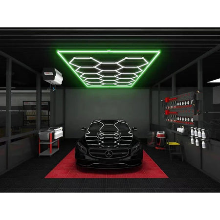Hexagon garage verlichting