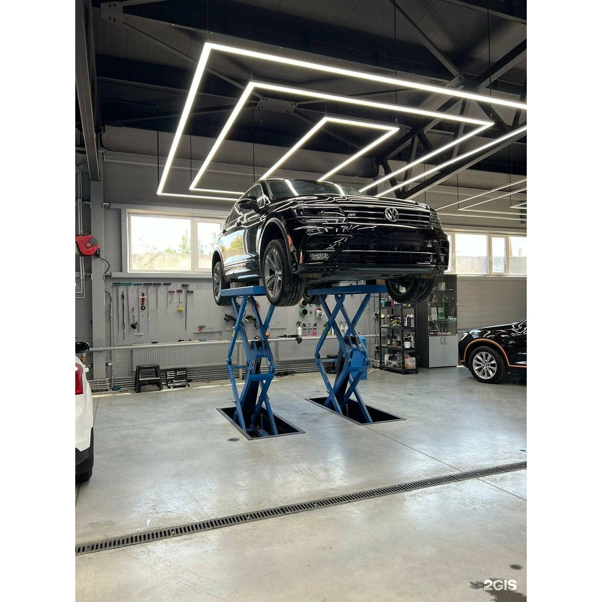 LED hexagon garage verlichting