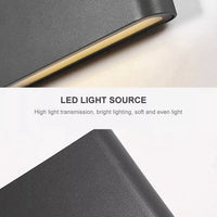 Wandlamp buiten up & down light