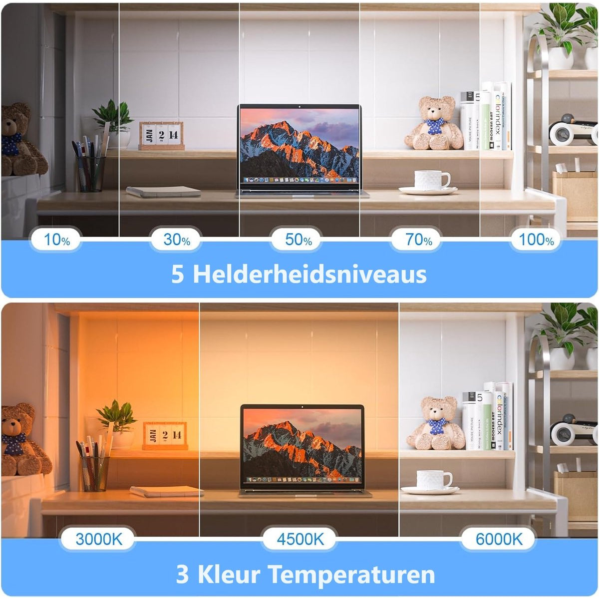 Kastverlichting led zwart